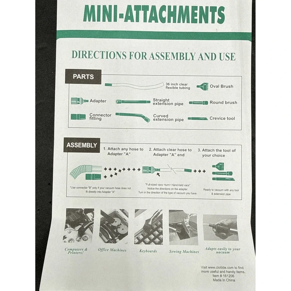 Clotilde mini tools